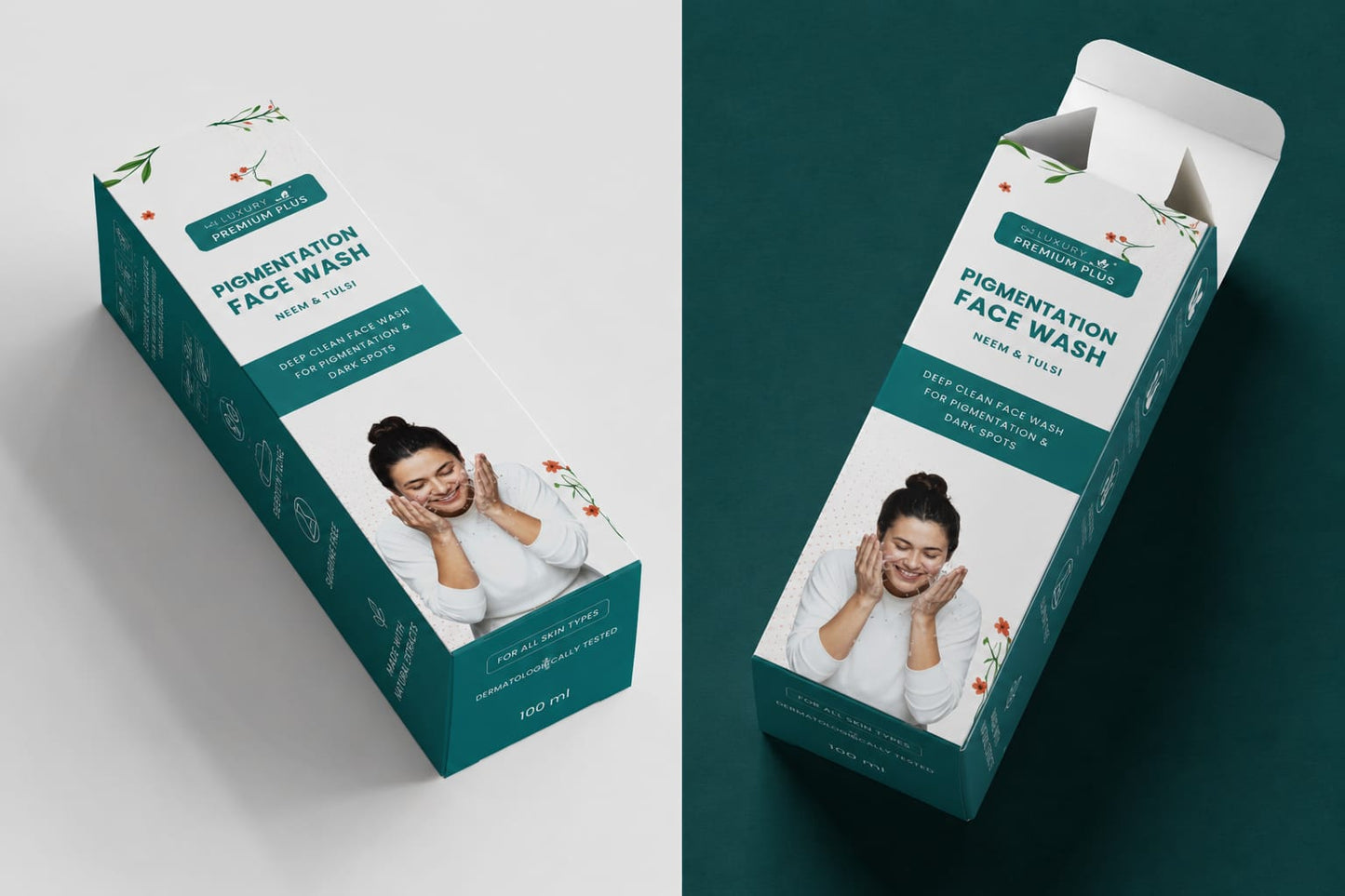Chemical free face wash