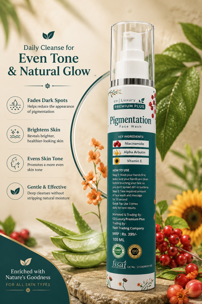 Chemical free face wash