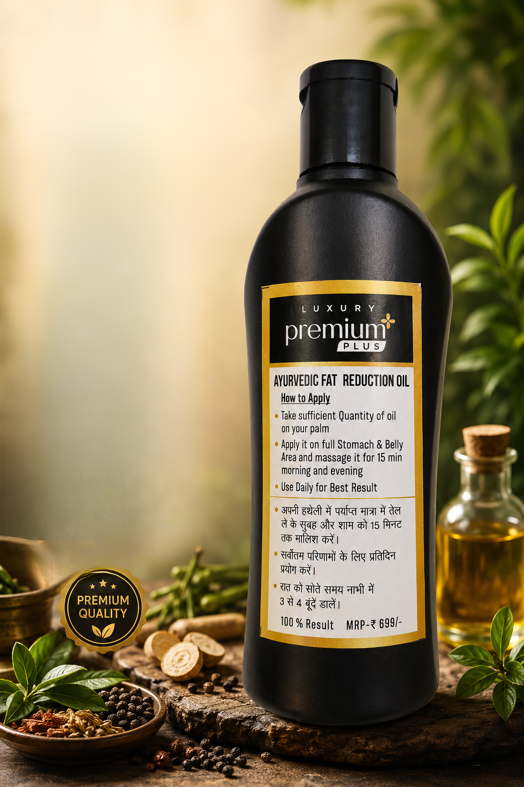 Premium Plus Ayurvedic Fat Reduction Oil